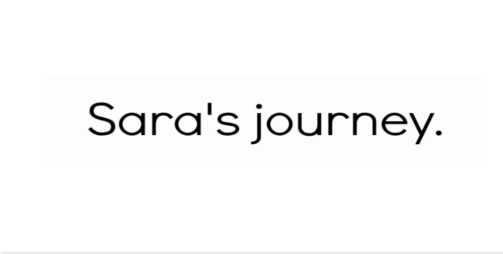 Sara's journey