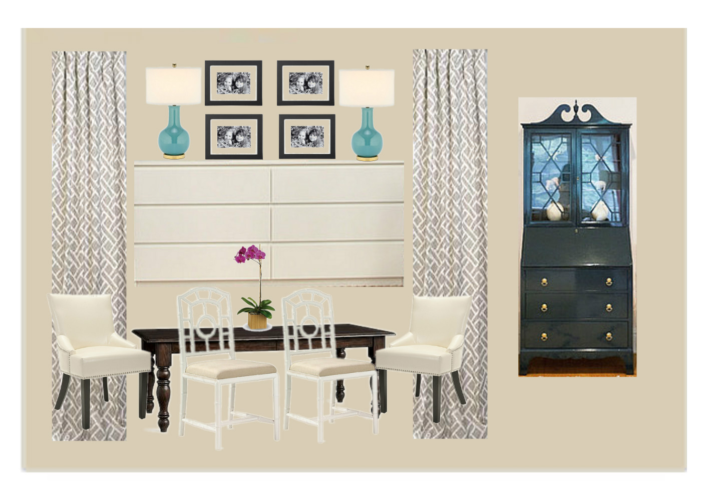 Designed To Dwell: One Room Challenge: The Morning Room