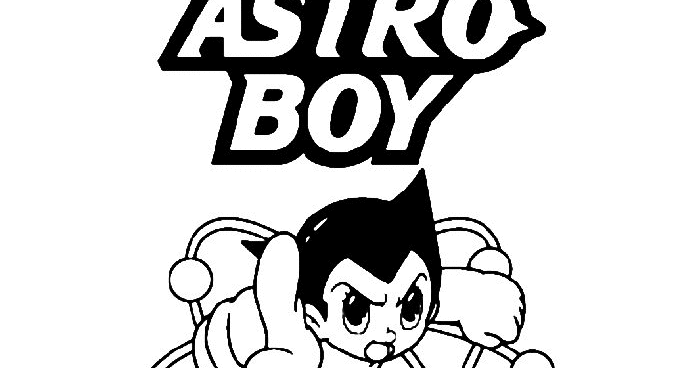 Coloring Pages Online Astro Boy Coloring Pages