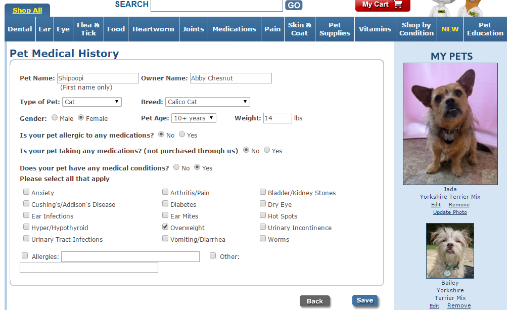 Review 1800PetMeds® The Chesnut Mutts