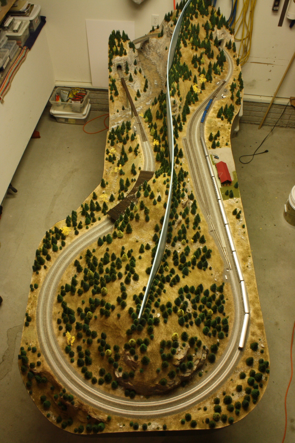 N Scale Addiction  Birds Eye View Of Marias Pass