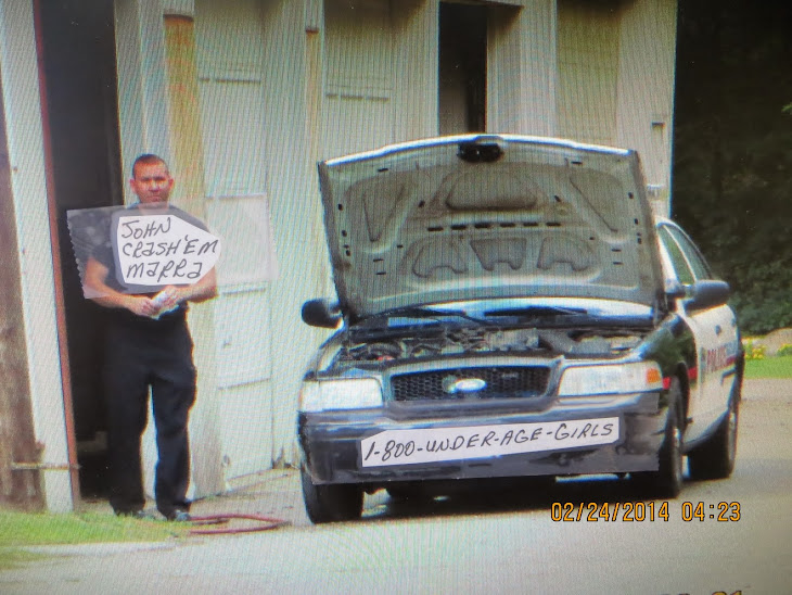 The for now Brady Lake Village PD chief John Marra should not work on BLV cop cars.