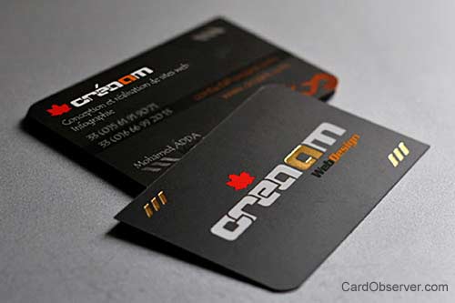 Black Business Card Designs Inspiration