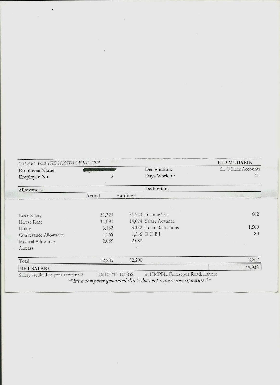 50+ <strong>Salary</strong> Slip Templates for Free (Excel and Word ... Salary voucher template