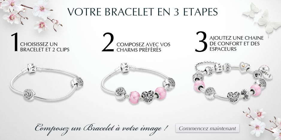 Donc direction la boutique Pandora pour me faire mon petit bracelet unique en son genre. Voici le procédé standard