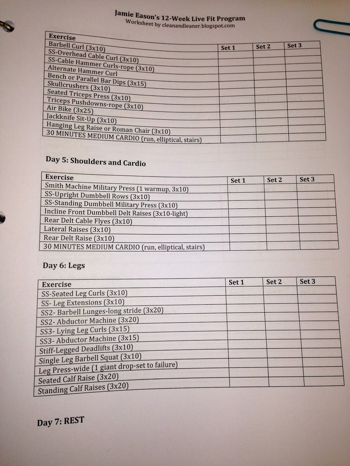 jamie eason 12 week trainer free