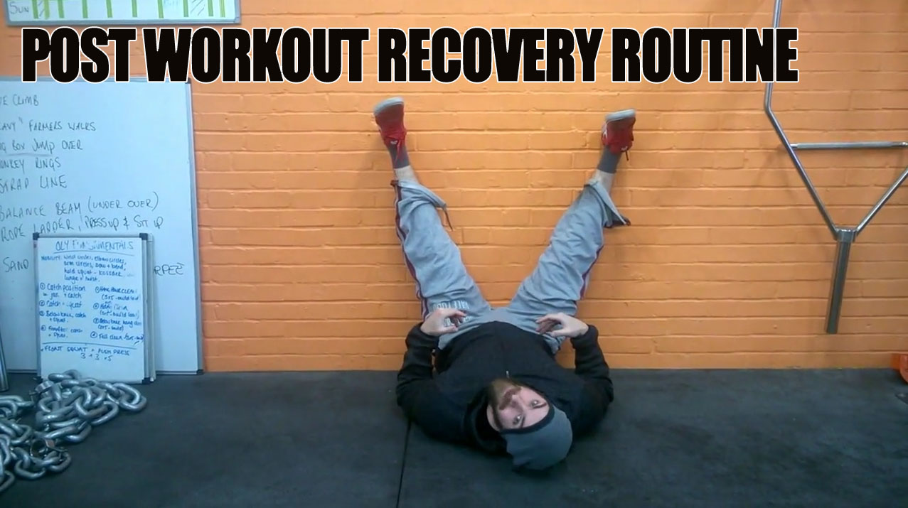 Post Workout Recovery Routine POWERING THROUGH
