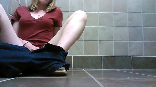 Public restroom orgasm images