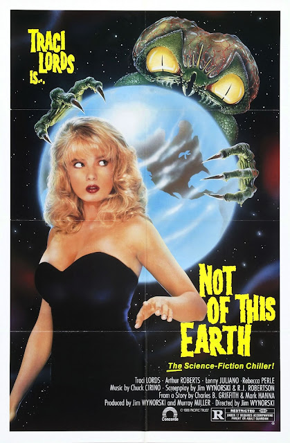 Not of This Earth 1988 poster