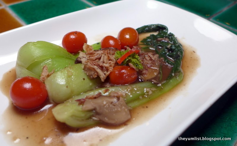 Sauteed Bok Choy Barbecue Garden, Rooftop KL Life Centre