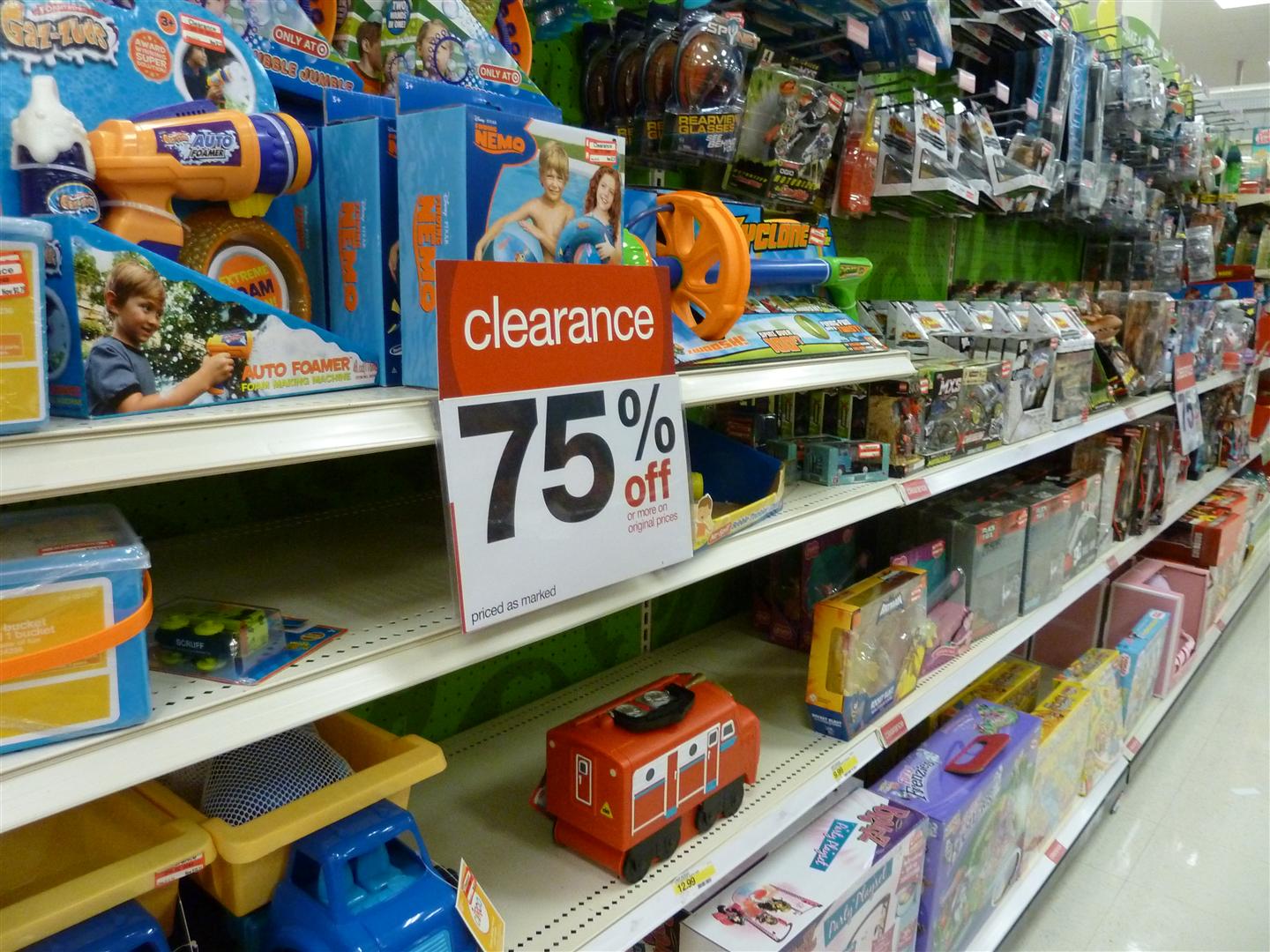 target toy sales