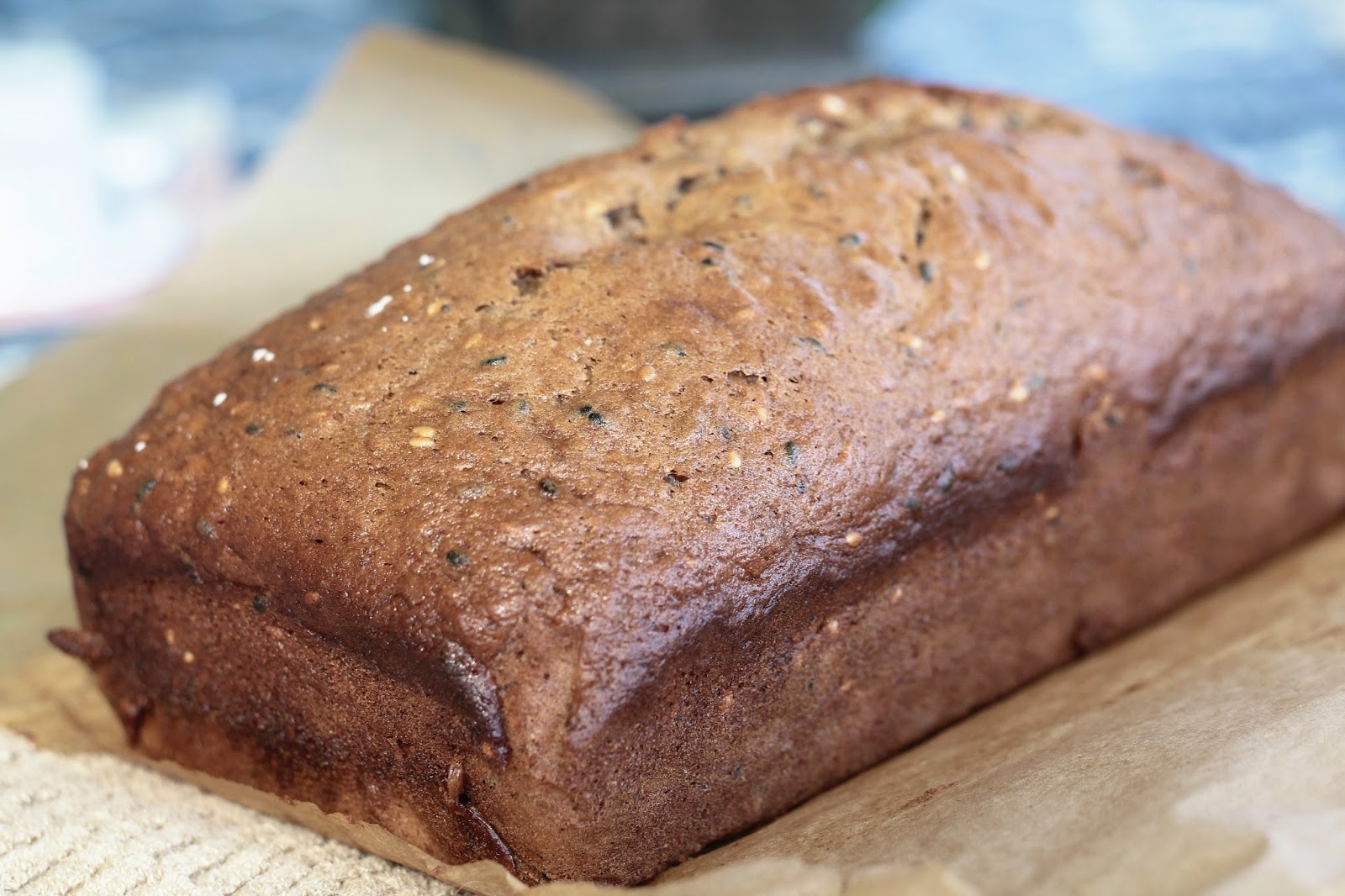 Enjoy What You Create Brown Butter, Sesame Seed Banana Bread