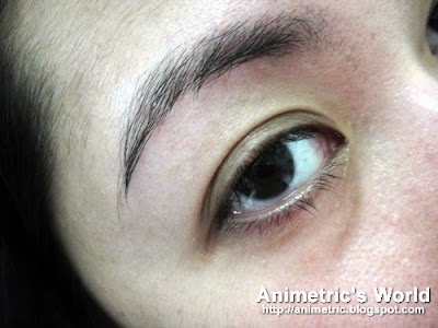 Animetric's eyebrows