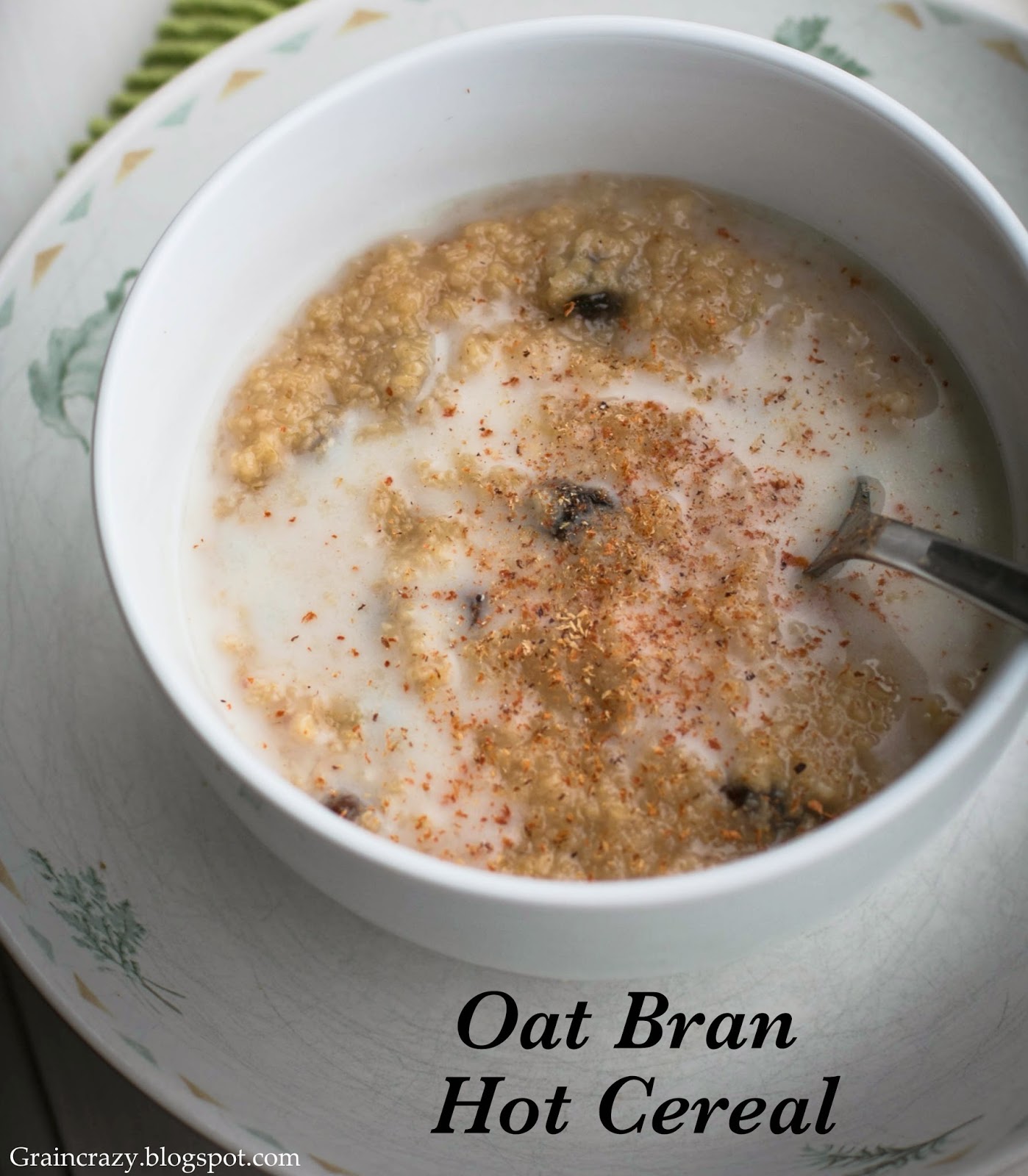 Grain Crazy Bob's Red Mill Oat Bran Hot Cereal