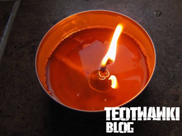 teotwawki blog bacon candle