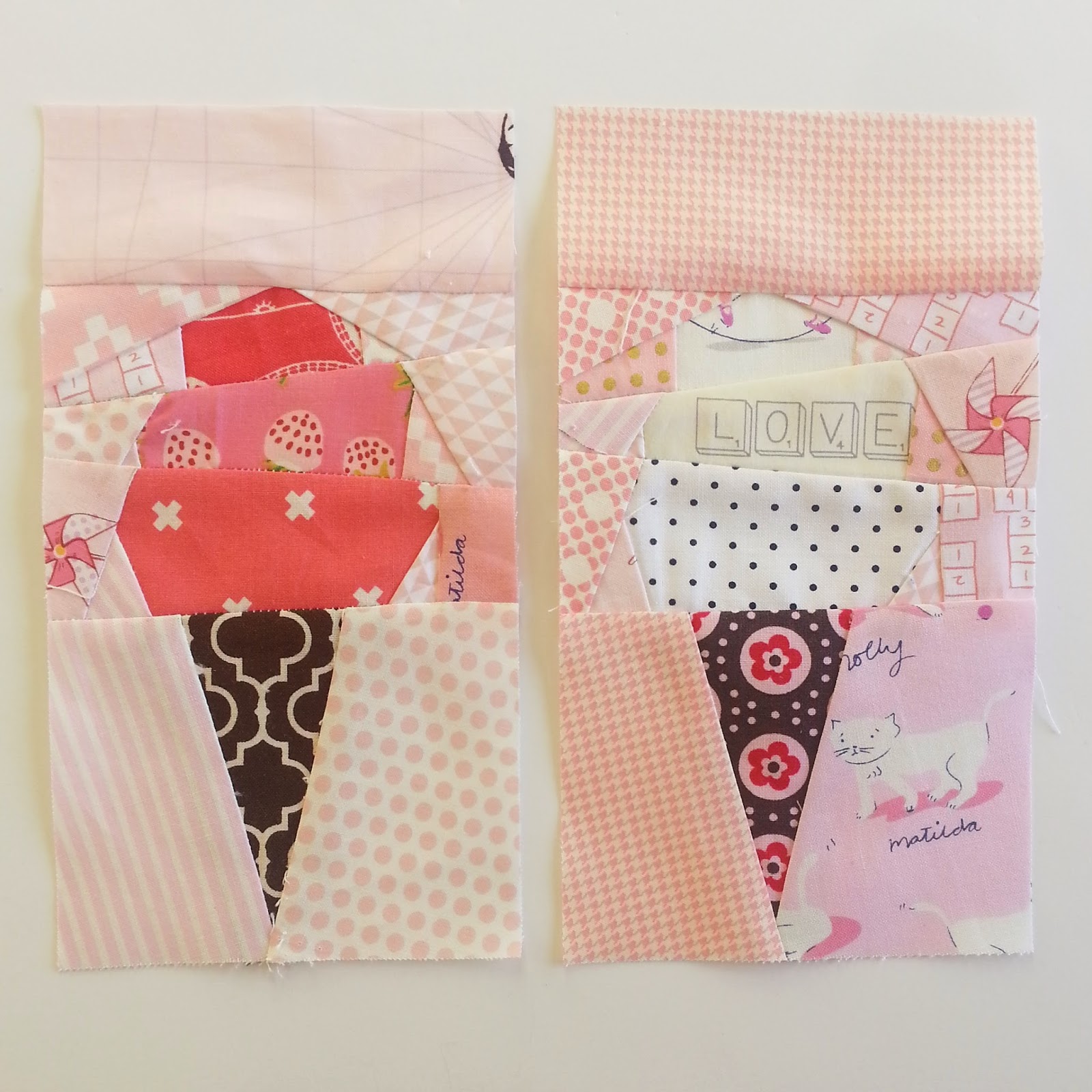 Quilt Inspiration Free pattern day Sweets ! Cupcakes, ice cream