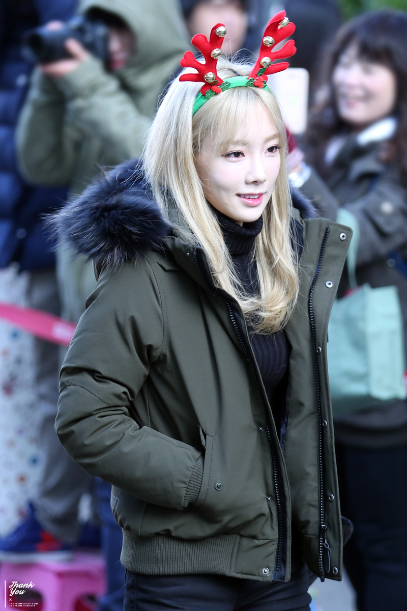 151204 뮤직뱅크 출근길 태연 직찍 by Thank You