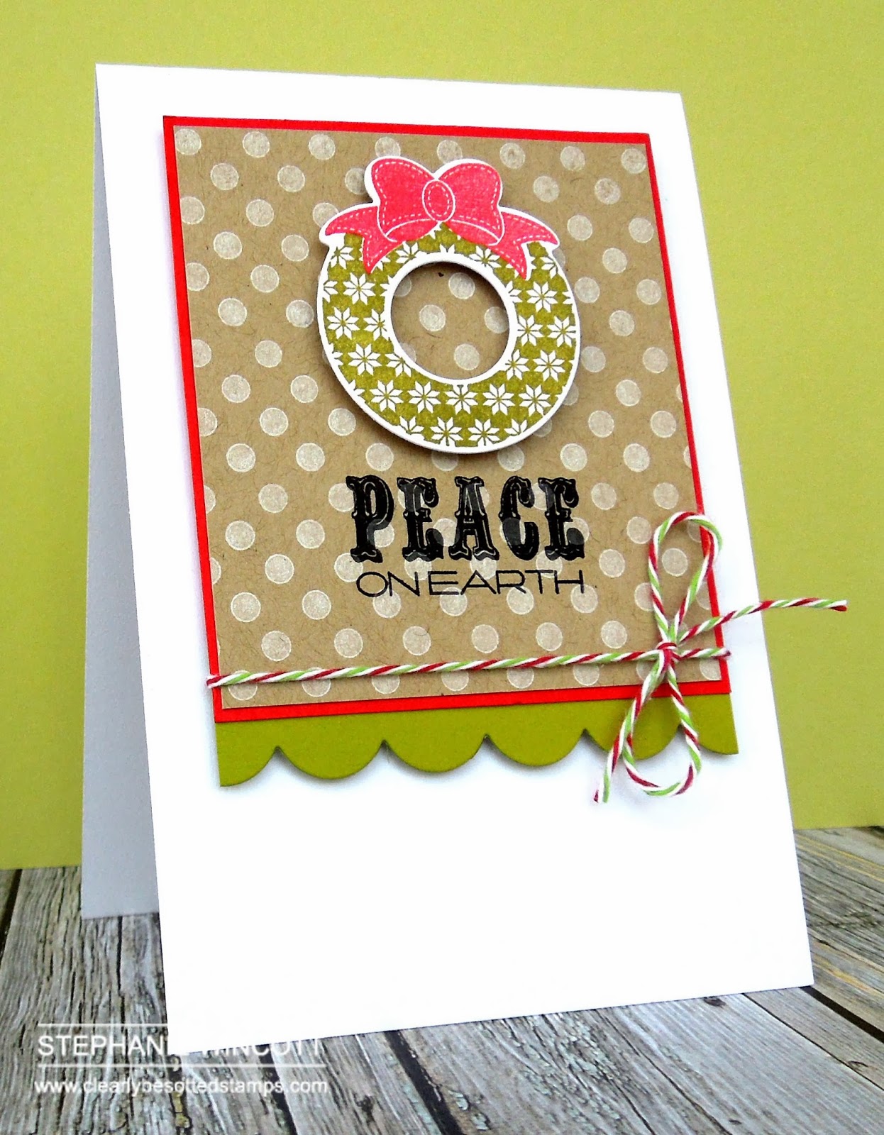 Stamping &amp; Sharing: Peace On Earth