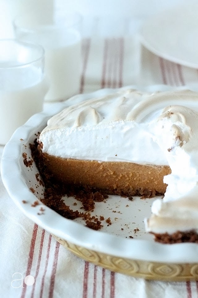 ambrosia Sweet Potato Pie with Marshmallow Meringue...and a Guest Post!