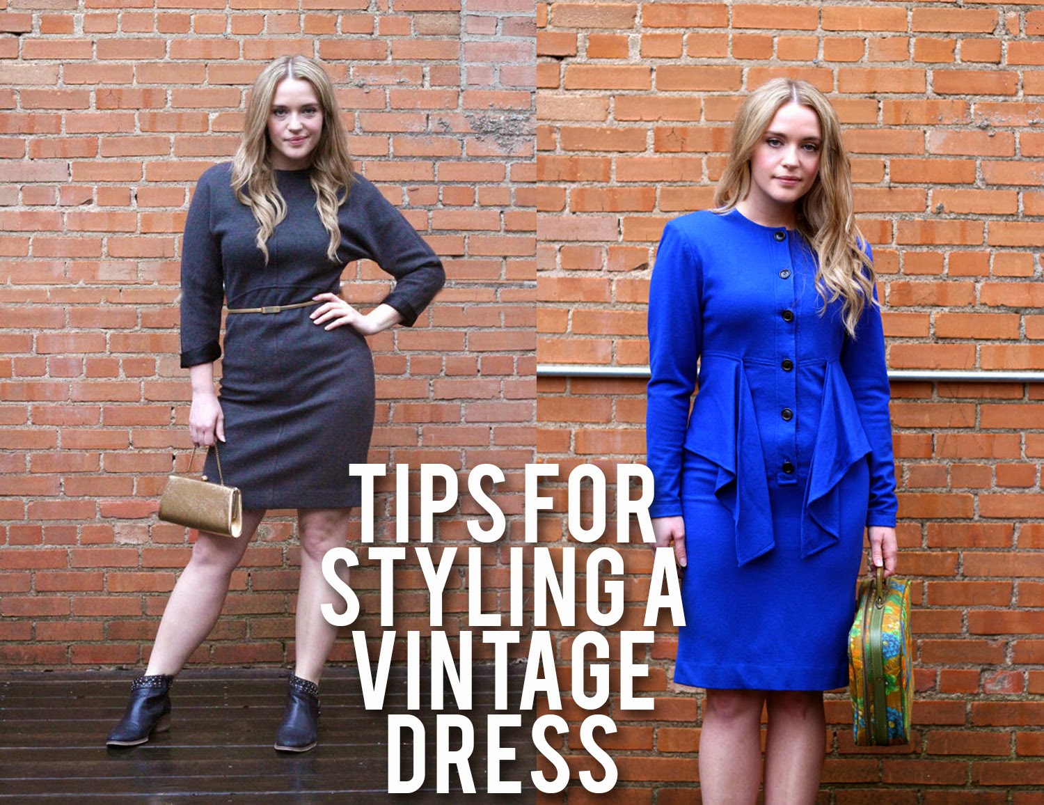 Gypsy Beard Vintage Hacks Part 2 Styling A Vintage Dress Basics