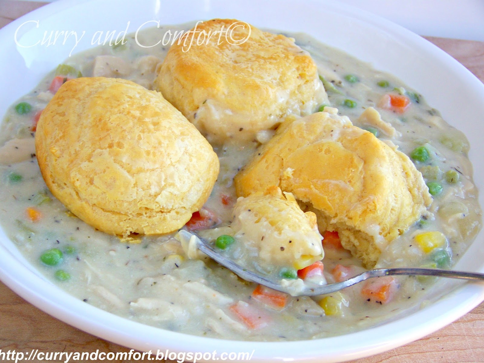 Kitchen Simmer Twice as Nice Tuesdays Chicken a la King with Biscuit