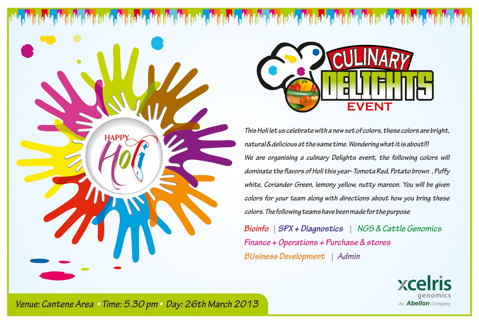 Chirag Graphic Designer Emailer design