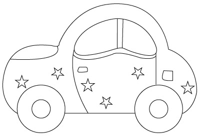 Coloring toy car ~ Child Coloring