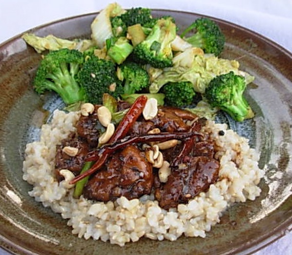 From Kirsten's Kitchen to Yours Kung Pao Seitan