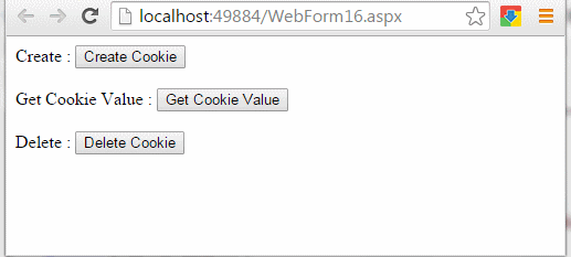 Cookies In Asp.Net With Example Program
