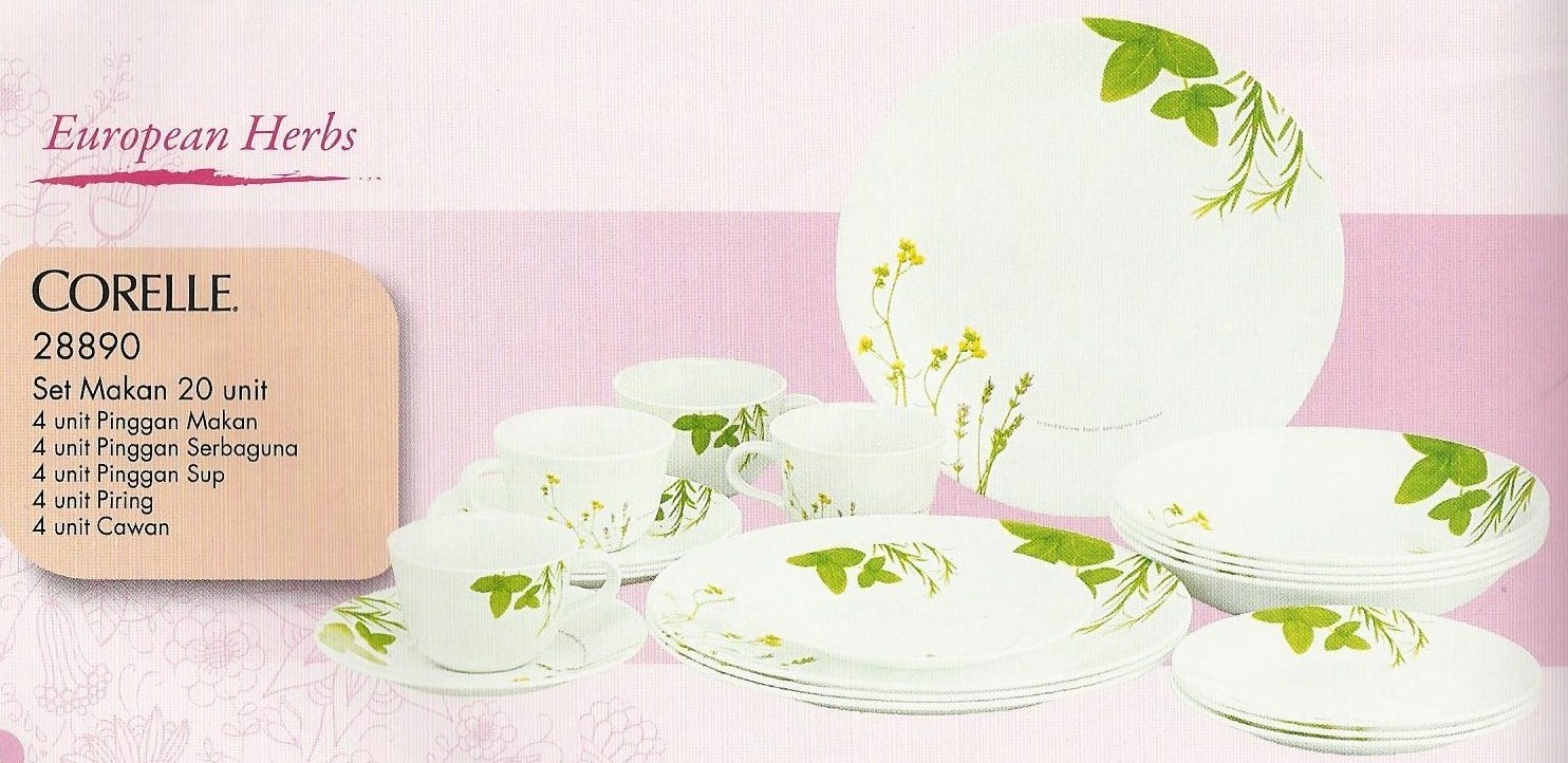 CORELLE VANTAGE CORNINGWARE LUMINARC PYREX KATALOG CORELLE