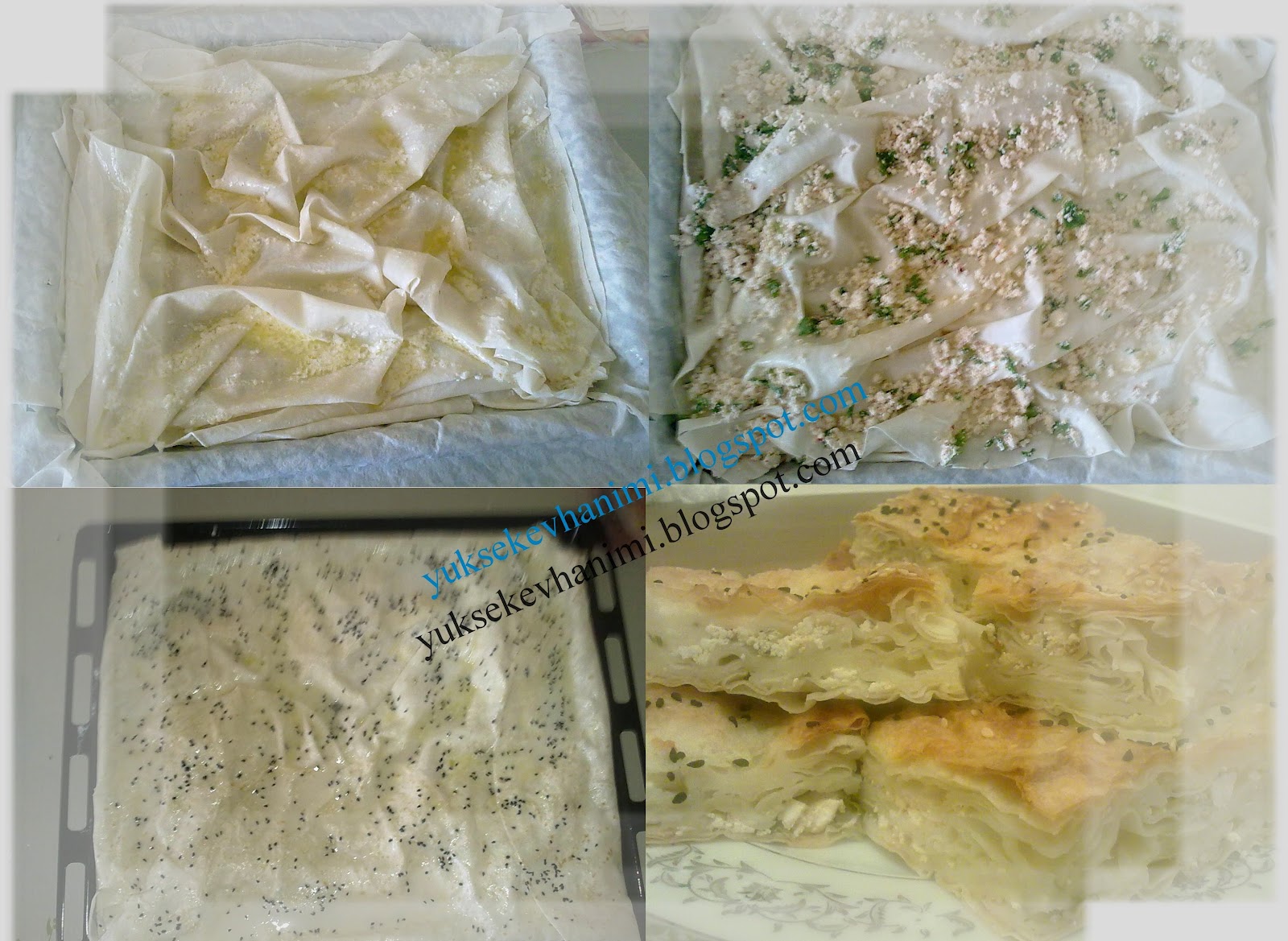 Neslihan'ın Menüsünden: Peynirli börek(Kolay yalancı su ...