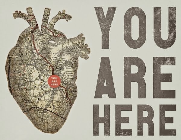 YOU ARE HERE.