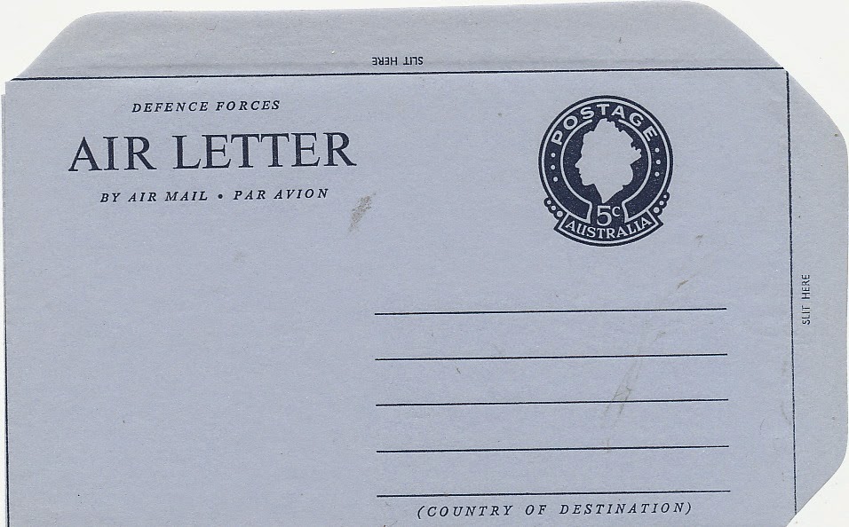Aerogrammes & Airletters Philatelic Archeology Australia Military