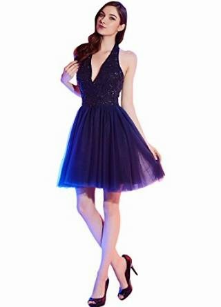 Dark Purple Cocktail Dress - Colorful Dress Images of Archive