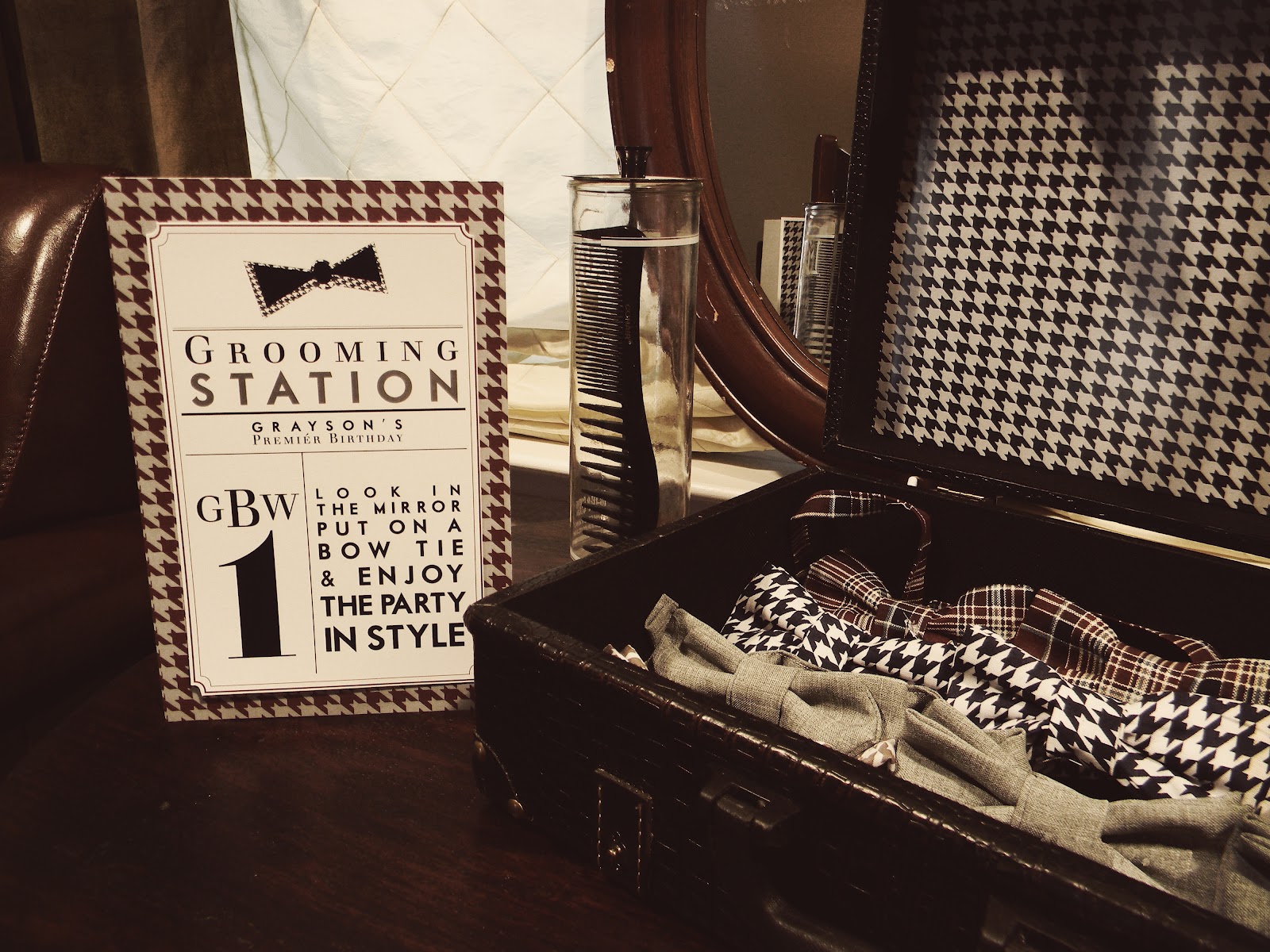 Events & Design Little Gentelman "Rat Pack" Birthday Party