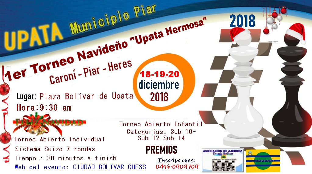 EVENTO REALIZADO EN UPATA. COPA NAVIDAD UPATA HERMOSA (FINALIZADO)