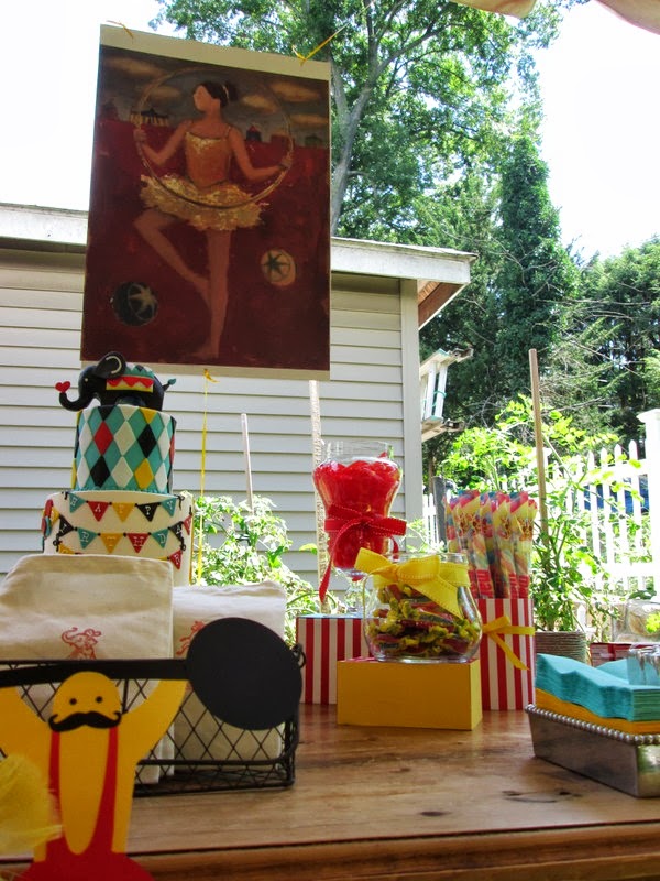 Circus themed Birthday Party