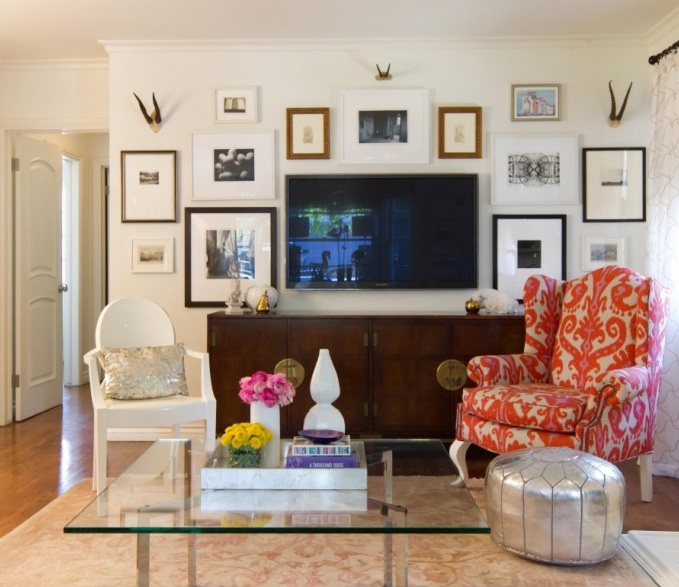 1201north Julie's Living Room TV Wall Art Gallery