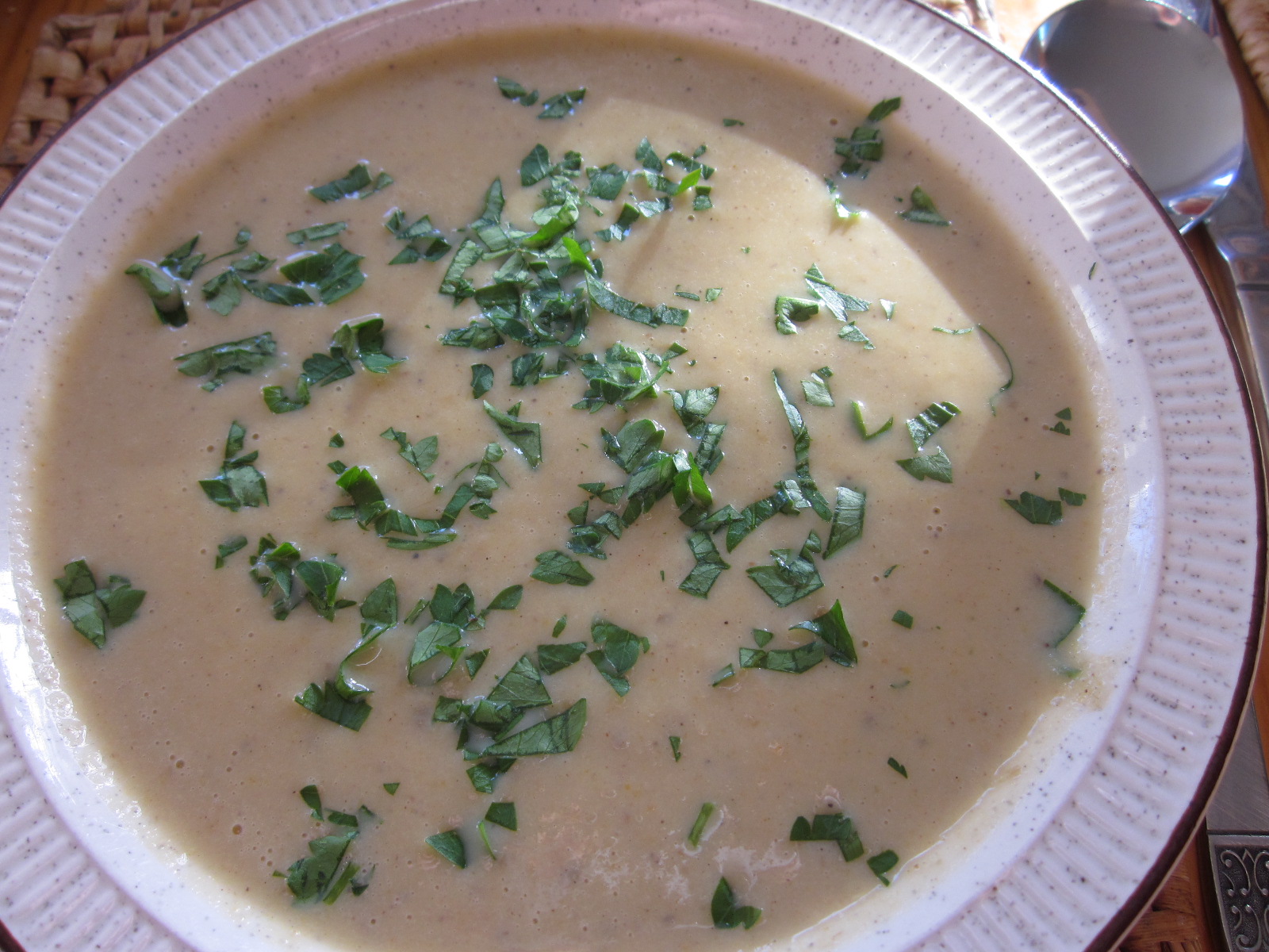 Spicy Parsnip Soup Seasonal Recipe