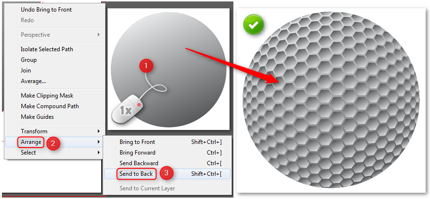Adobe Illustrator Free Tutorials How To Create A Golf Ball Illustration In Adobe Illustrator