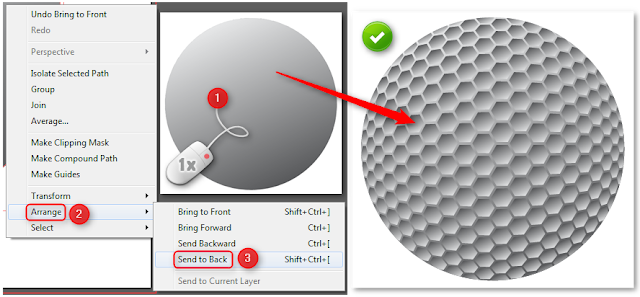 how to create a golf ball in illustrator
