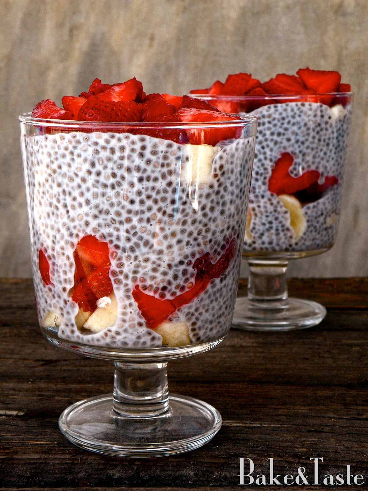 Bake&Taste Chia pudding wersja śniadaniowa