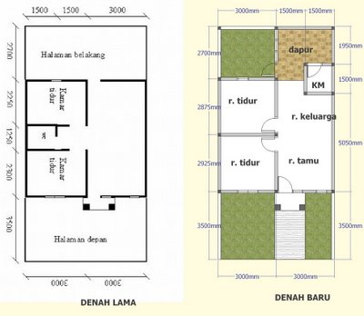 15+ Denah Rumah Minimalis Type 45/84 Pictures