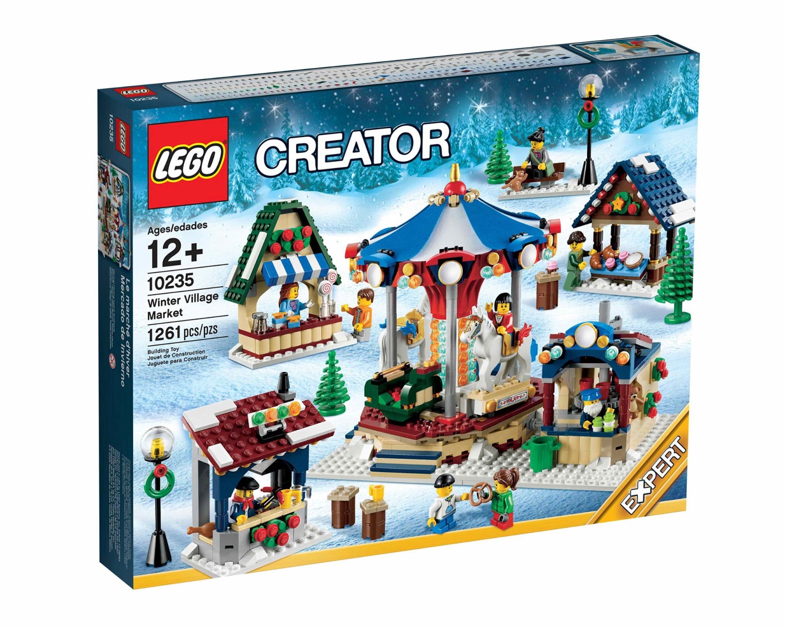 LEGO gosSIP 170713 LEGO 10235 Winter Village Market box art