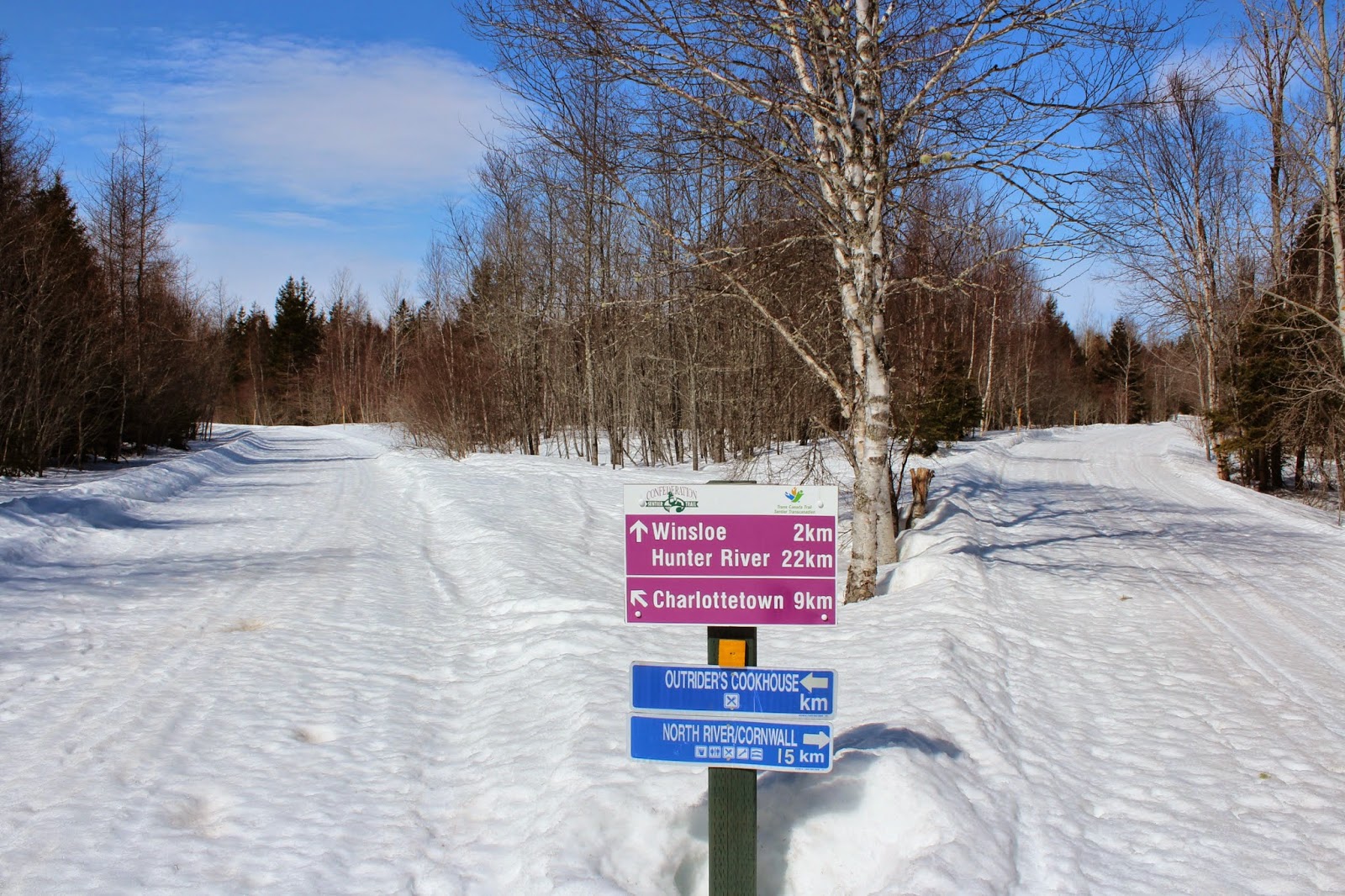 Walking the Confederation Trail Charlottetown Branch
