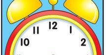 Desenholândia: Risco molde de relógio para ensinar horas