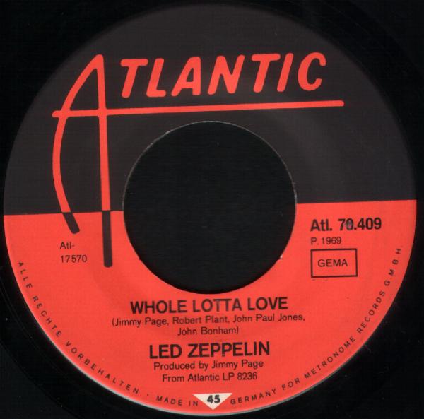 Led Zeppelin - Whole Lotta Love / Living Loving Maid (She's Just A Woman) Led Zeppelin - Whole Lotta Love / Living Loving Maid (She's Just A Woman)
