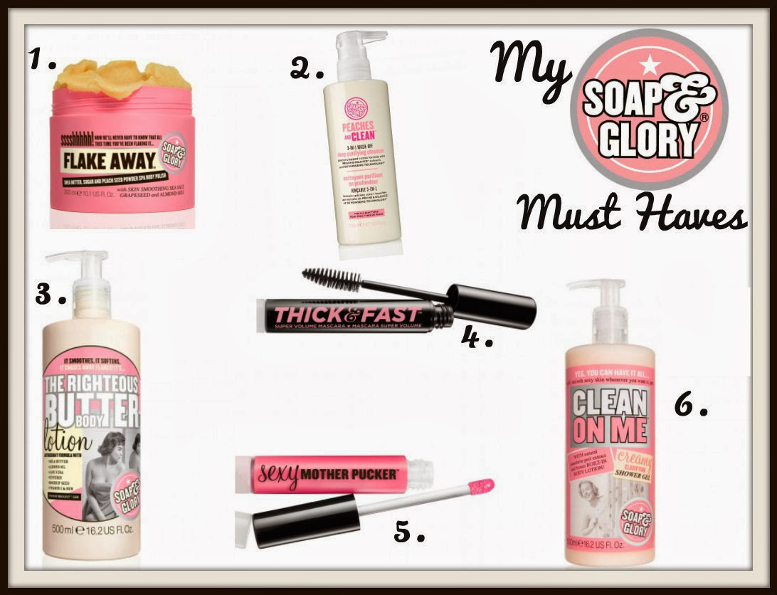 Soap and Glory must haves 2013