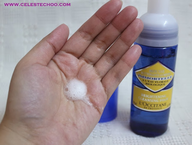 brightening cleansing foam