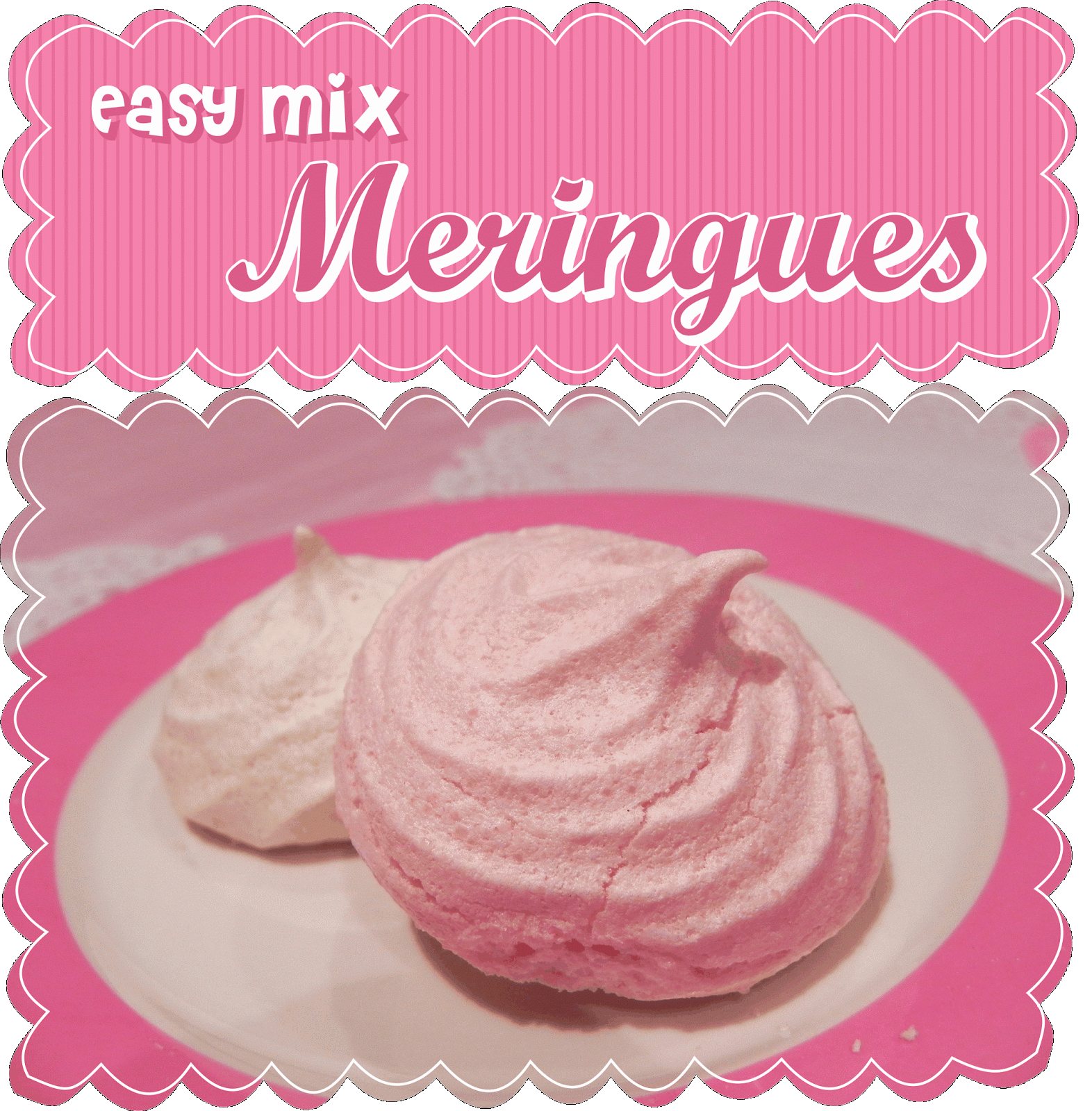 Easy Peasy Pudding and Pie! Easy Mix Meringues